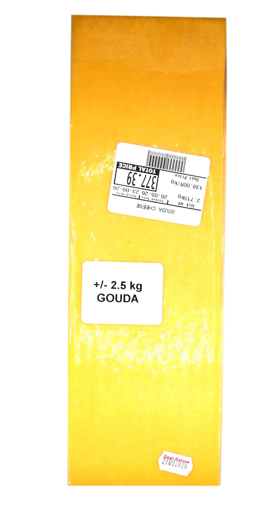 Gouda Cheese 2.5Kg