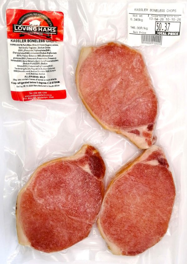 Kassler Boneless Chops 400g