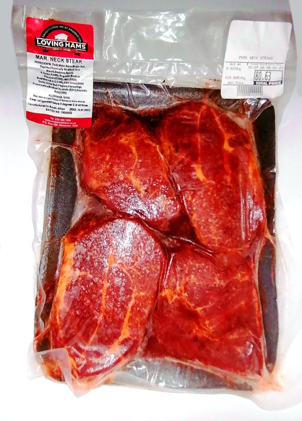 Pork Marinated Neck Steak